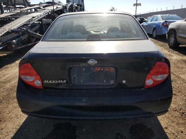 JN1CA31D51T835575 - 2001 NISSAN MAXIMA GXE BLACK photo 6