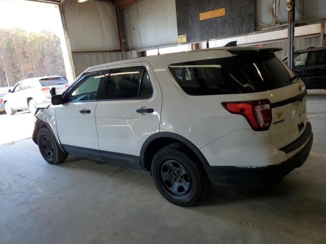 1FM5K8AR0KGA29225 - 2019 FORD EXPLORER POLICE INTERCEPTOR Weiß Foto 2