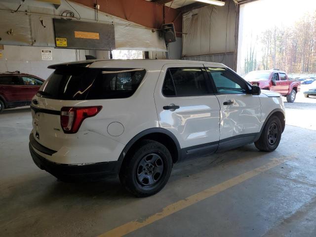 1FM5K8AR0KGA29225 - 2019 FORD EXPLORER POLICE INTERCEPTOR Weiß Foto 3