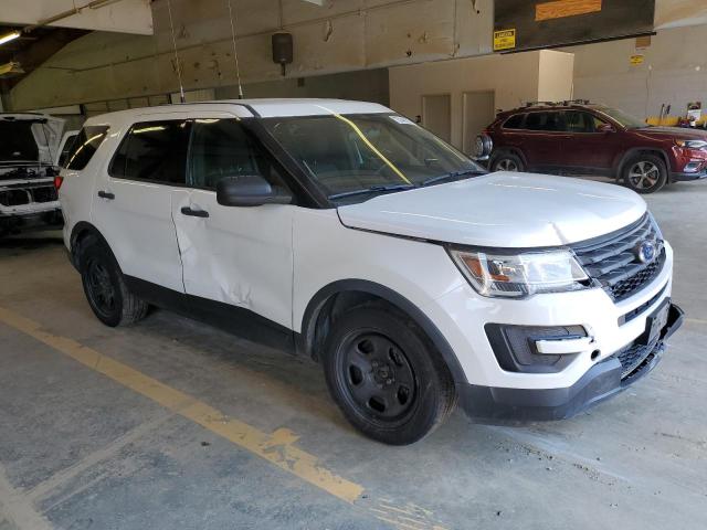 1FM5K8AR0KGA29225 - 2019 FORD EXPLORER POLICE INTERCEPTOR Weiß Foto 4