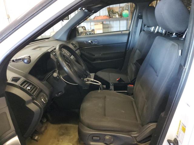 1FM5K8AR0KGA29225 - 2019 FORD EXPLORER POLICE INTERCEPTOR Weiß Foto 7