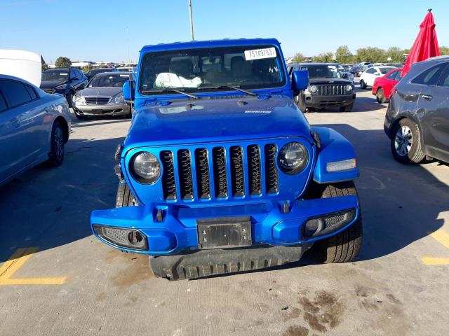 1C6HJTFG3NL122533 - 2022 JEEP GLADIATOR OVERLAND BLUE photo 5