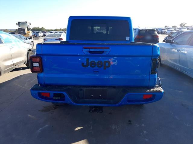 1C6HJTFG3NL122533 - 2022 JEEP GLADIATOR OVERLAND BLUE photo 6