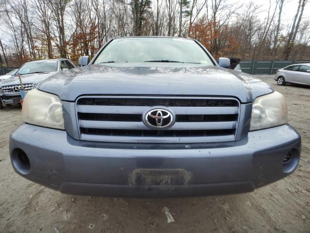 JTEHD21A450038960 - 2005 TOYOTA HIGHLANDER BLUE photo 5