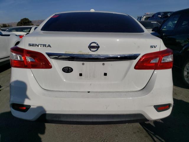 3N1AB7AP3HL672798 - 2017 NISSAN SENTRA S WHITE photo 6