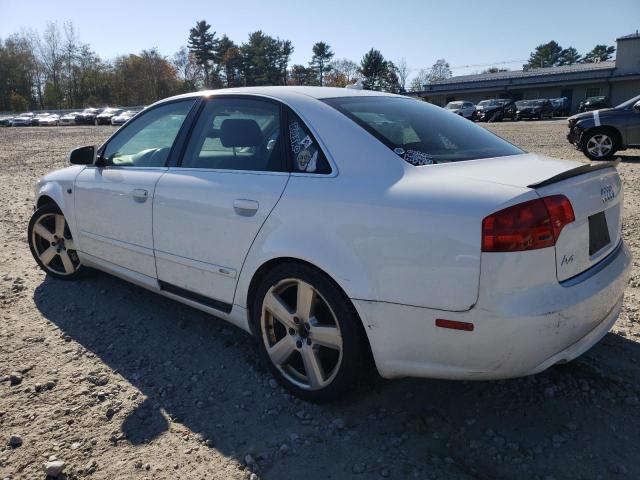 WAUEH78E77A035403 - 2007 AUDI A4 S-LINE 3.2 QUATTRO WHITE photo 2