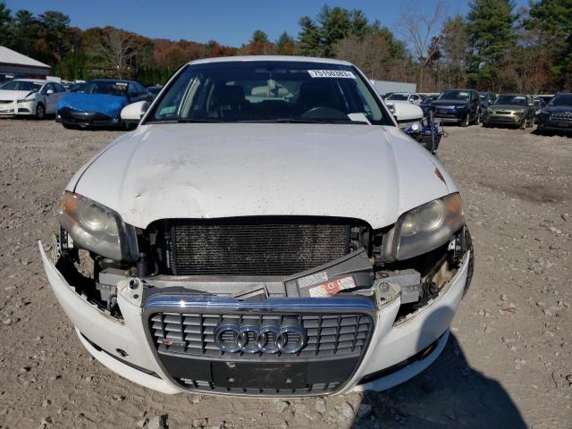 WAUEH78E77A035403 - 2007 AUDI A4 S-LINE 3.2 QUATTRO WHITE photo 5