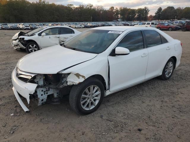 4T1BF1FK8CU531106 - 2012 TOYOTA CAMRY XLE BASE WHITE photo 1