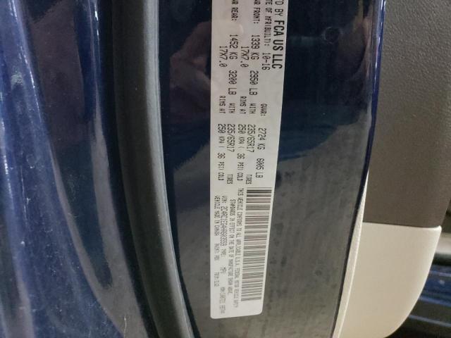 2C4RC1EG4HR603559 - 2017 CHRYSLER PACIFICA TOURING L PLUS BLUE photo 13