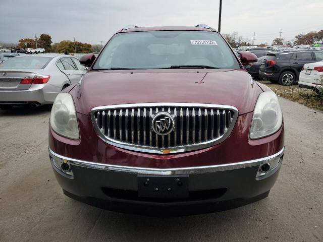 5GAEV23708J232164 - 2008 BUICK ENCLAVE CXL BURGUNDY photo 5