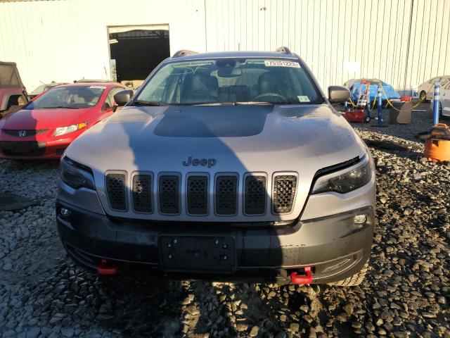 1C4PJMBX1MD240993 - 2021 JEEP CHEROKEE TRAILHAWK SILVER photo 5