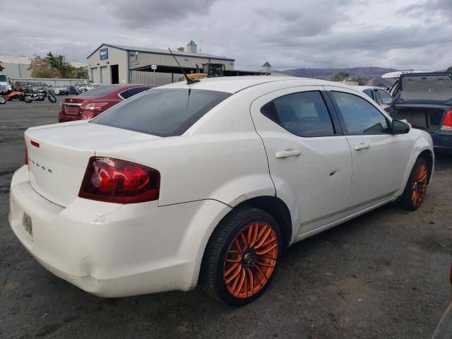 1B3BD4FB4BN502238 - 2011 DODGE AVENGER EXPRESS 白色 照片 3