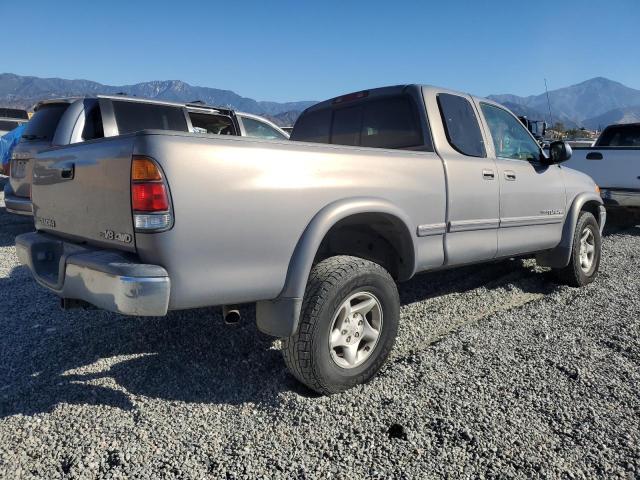 5TBBT48101S131019 - 2001 TOYOTA TUNDRA ACCESS CAB LIMITED GRAY photo 3