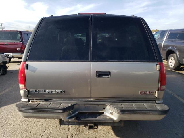 3GKFK16R6XG524604 - 1999 GMC SUBURBAN K1500 GRAY photo 6