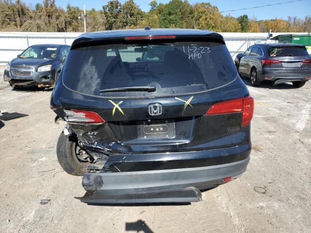 5FNYF5H54GB051768 - 2016 HONDA PILOT EXL BLACK photo 6