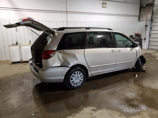 5TDZA23C14S145024 - 2004 TOYOTA SIENNA CE SILVER photo 3