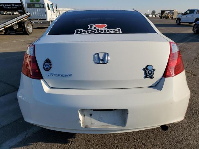 1HGCS1B37AA006394 - 2010 HONDA ACCORD LX WHITE photo 6