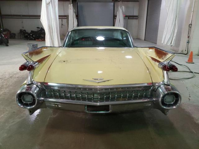 59J031918 - 1959 CADILLAC DEVILLE TAN photo 6