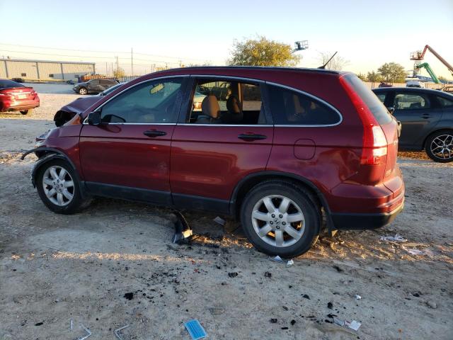 5J6RE4H42BL054144 - 2011 HONDA CR-V SE BURGUNDY photo 2