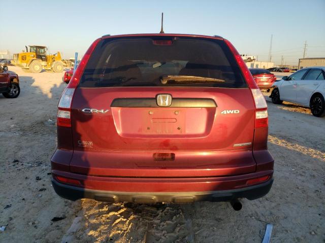 5J6RE4H42BL054144 - 2011 HONDA CR-V SE BURGUNDY photo 6