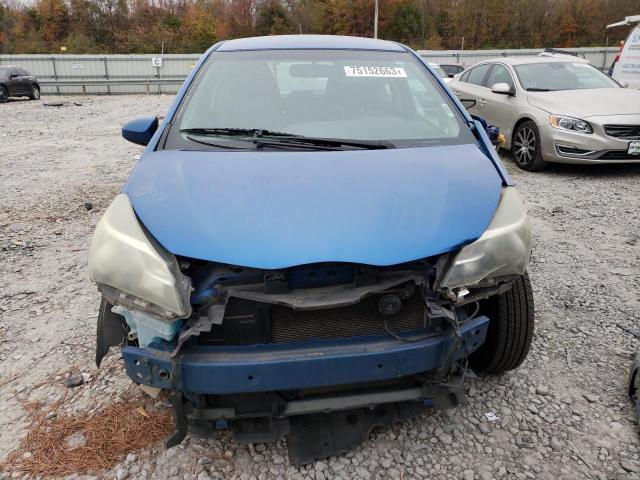 VNKJTUD36FA036079 - 2015 TOYOTA YARIS BLUE photo 5