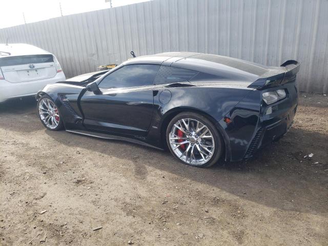 1G1YU2D63H5603064 - 2017 CHEVROLET CORVETTE Z06 3LZ BLACK photo 2