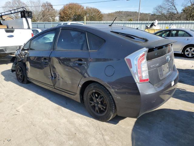 JTDKN3DU4C5437032 - 2012 TOYOTA PRIUS GRAY photo 2