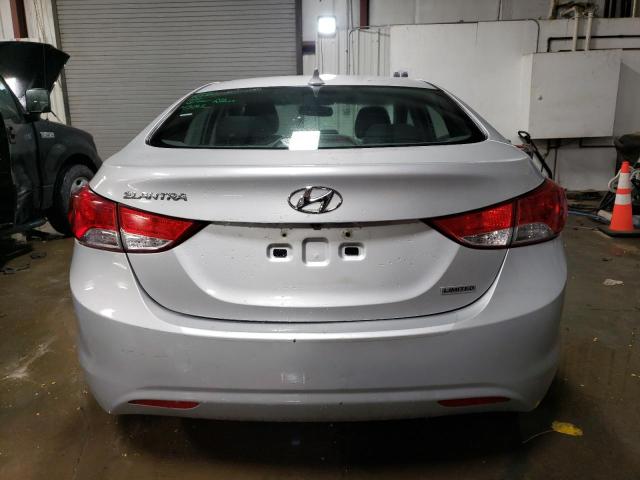 KMHDH4AE6DU676880 - 2013 HYUNDAI ELANTRA GLS SILVER photo 6