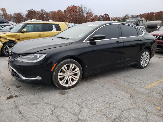 1C3CCCAB3FN555188 - 2015 CHRYSLER 200 LIMITED BLACK photo 1