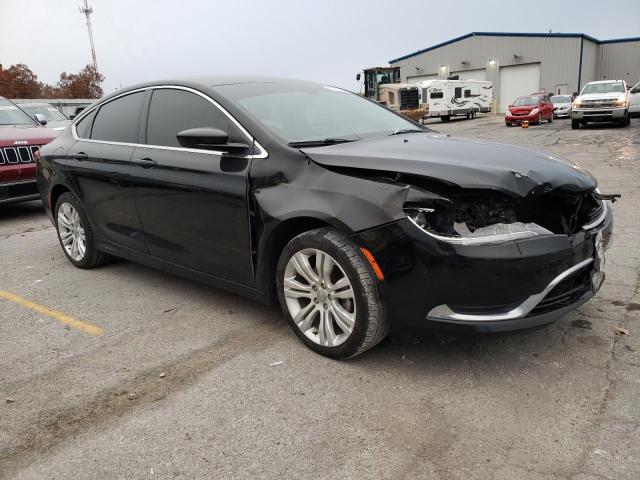 1C3CCCAB3FN555188 - 2015 CHRYSLER 200 LIMITED BLACK photo 4