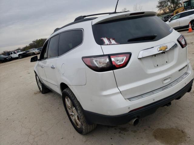 1GNKVJKD1GJ133698 - 2016 CHEVROLET TRAVERSE LTZ WHITE photo 2