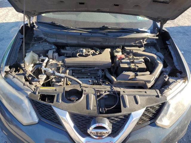 5N1AT2MV0GC829815 - 2016 NISSAN ROGUE S BLUE photo 11