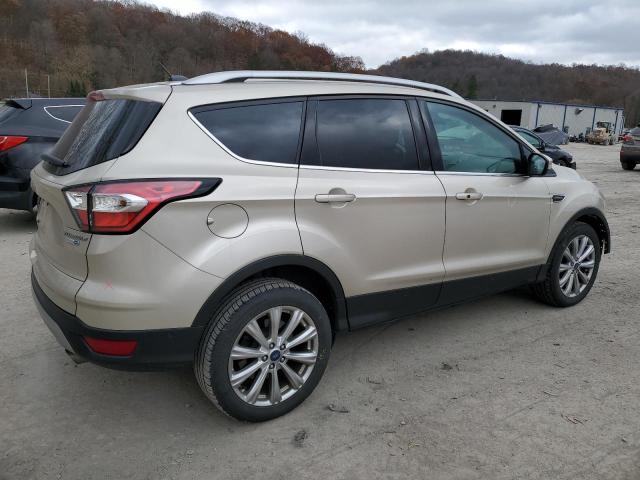 1FMCU9J92HUB87308 - 2017 FORD ESCAPE TITANIUM BEIGE photo 3