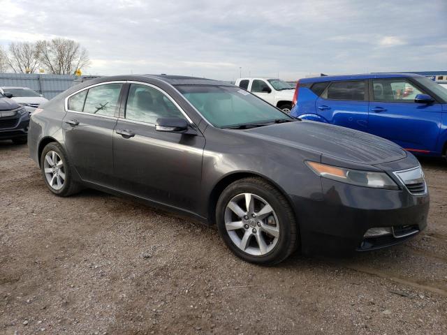 19UUA8F57DA001177 - 2013 ACURA TL TECH GRAY photo 4