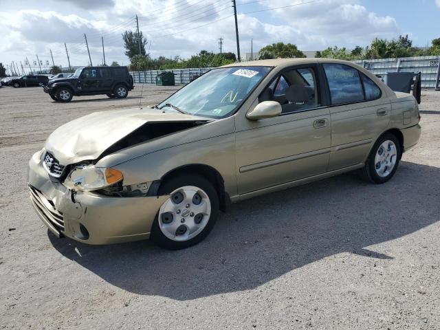 3N1CB51D03L801236 - 2003 NISSAN SENTRA XE GOLD photo 1