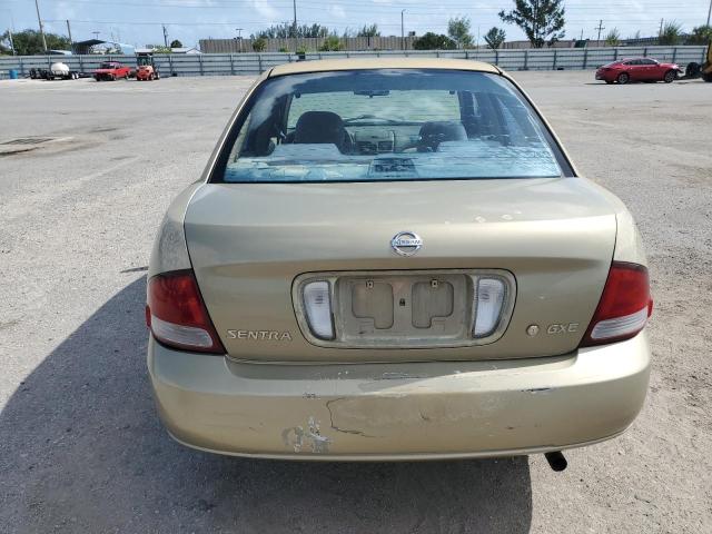 3N1CB51D03L801236 - 2003 NISSAN SENTRA XE GOLD photo 6