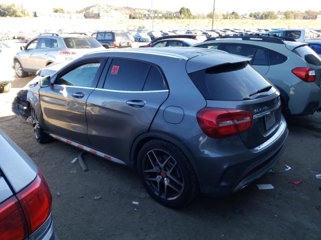 WDDTG5CB3FJ091261 - 2015 MERCEDES-BENZ GLA 45 AMG GRAY photo 2