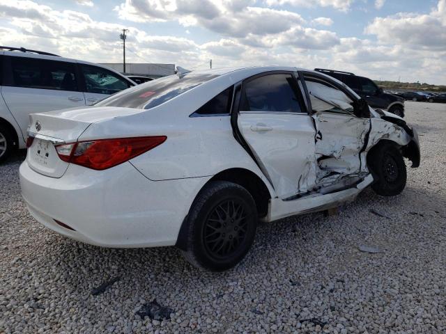 5NPEB4AC4BH276994 - 2011 HYUNDAI SONATA GLS WHITE photo 3