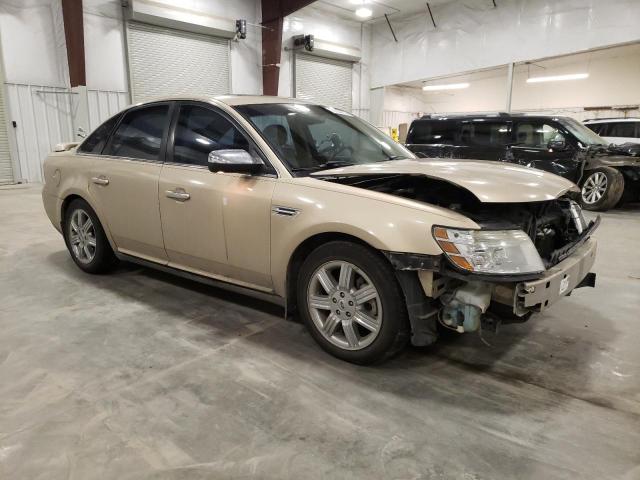 1FAHP25W28G151499 - 2008 FORD TAURUS LIMITED TAN photo 4