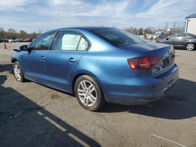 3VW167AJ9JM217318 - 2018 VOLKSWAGEN JETTA S BLUE photo 2