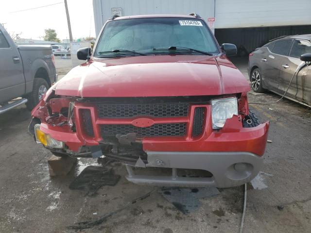 1FMZU77E41UB82510 - 2001 FORD EXPLORER S BURGUNDY photo 5