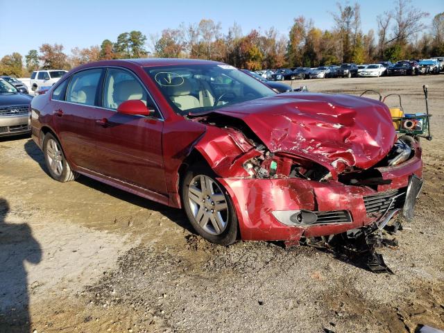 2G1WB5EK3A1217973 - 2010 CHEVROLET IMPALA LT MAROON photo 4