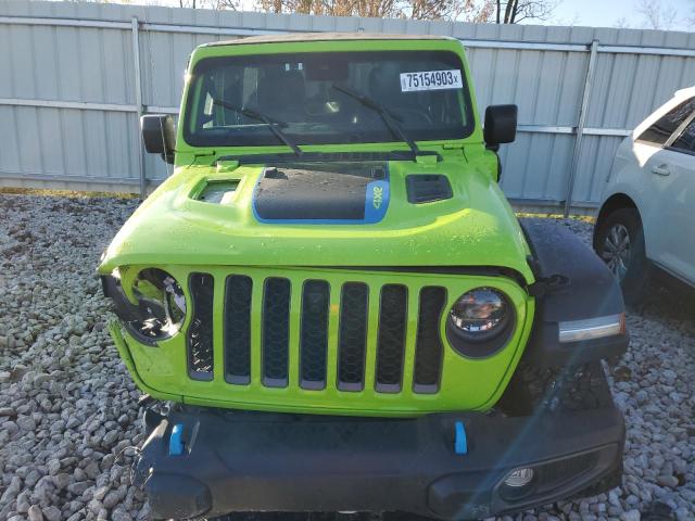 1C4JJXR60MW822964 - 2021 JEEP WRANGLER RUBICON 4XE GREEN photo 5