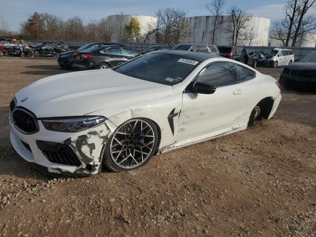 WBSAE0C06LBM08425 - 2020 BMW M8 WHITE photo 1