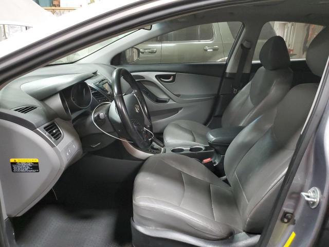 KMHDH4AH8FU321819 - 2015 HYUNDAI ELANTRA SE SILVER photo 7