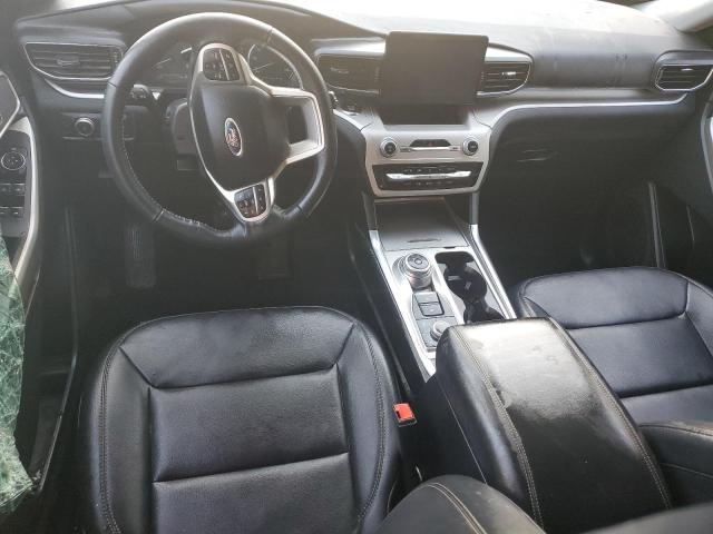 1FMSK8DH1MGA29114 - 2021 FORD EXPLORER XLT Szary zdjęcie 8