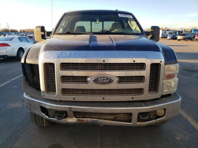 1FTWW31R98EA48280 - 2008 FORD F350 SRW SUPER DUTY BLUE photo 5