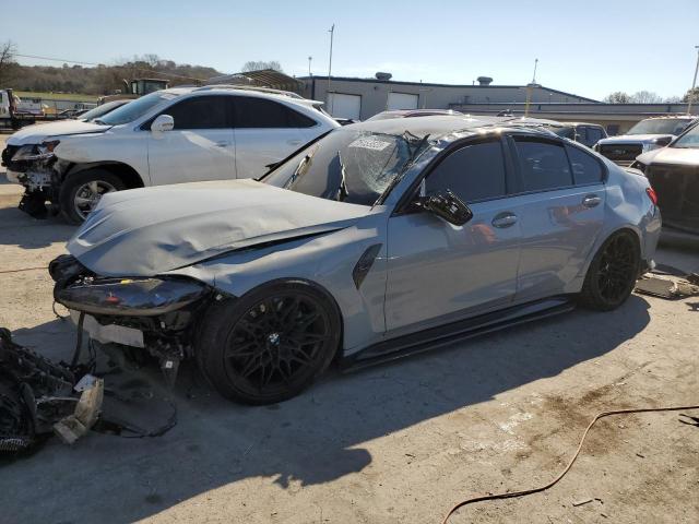 WBS43AY09NFL77216 - 2022 BMW M3 COMPETITION GRAY photo 1