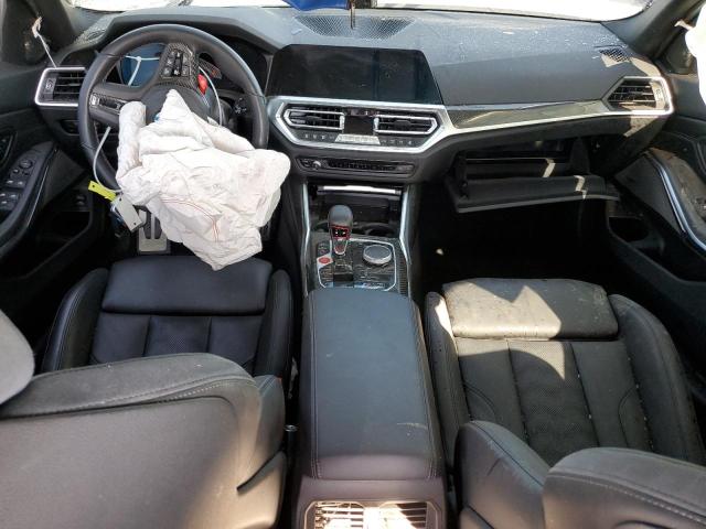 WBS43AY09NFL77216 - 2022 BMW M3 COMPETITION GRAY photo 8