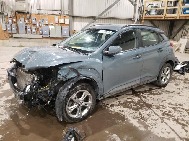 KM8K2CAB5NU877227 - 2022 HYUNDAI KONA SEL GRAY photo 1